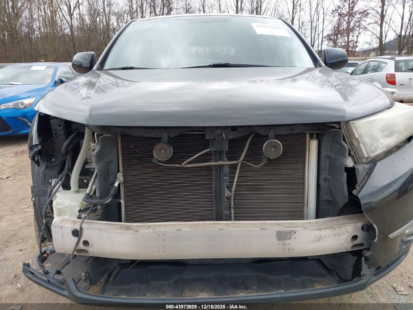 2013 Toyota Highlander Base Plus VIN: 5TDZA3EH0DS035497 Lot: 43972609