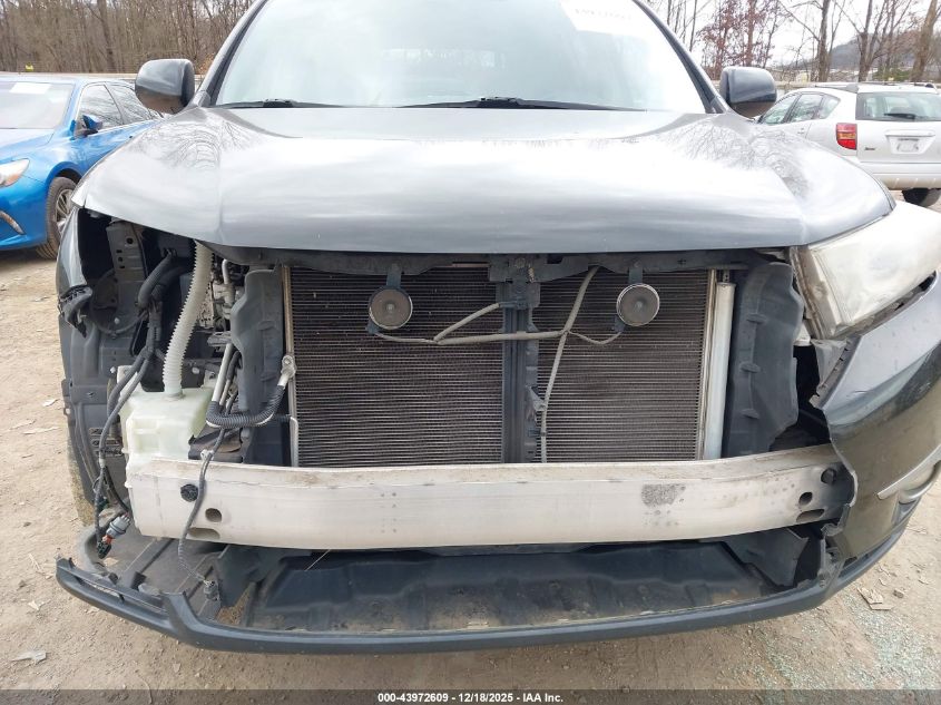 2013 Toyota Highlander Base Plus VIN: 5TDZA3EH0DS035497 Lot: 43972609