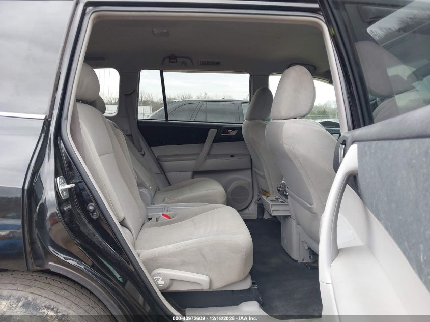 2013 Toyota Highlander Base Plus VIN: 5TDZA3EH0DS035497 Lot: 43972609