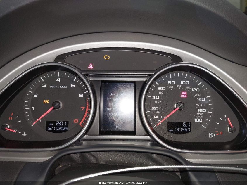 2015 Audi Q7 3.0T Premium VIN: WA1LGAFE4FD025867 Lot: 43972616