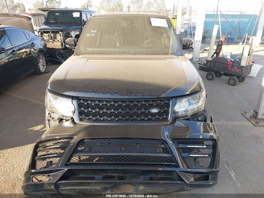 2014 Land Rover Range Rover 5.0L V8 Supercharged/5.0L V8 Supercharged Ebony Edition VIN: SALGS2TF0EA195144 Lot: 43972628