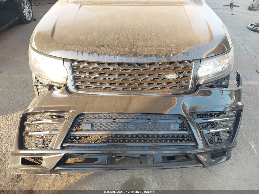 2014 Land Rover Range Rover 5.0L V8 Supercharged/5.0L V8 Supercharged Ebony Edition VIN: SALGS2TF0EA195144 Lot: 43972628