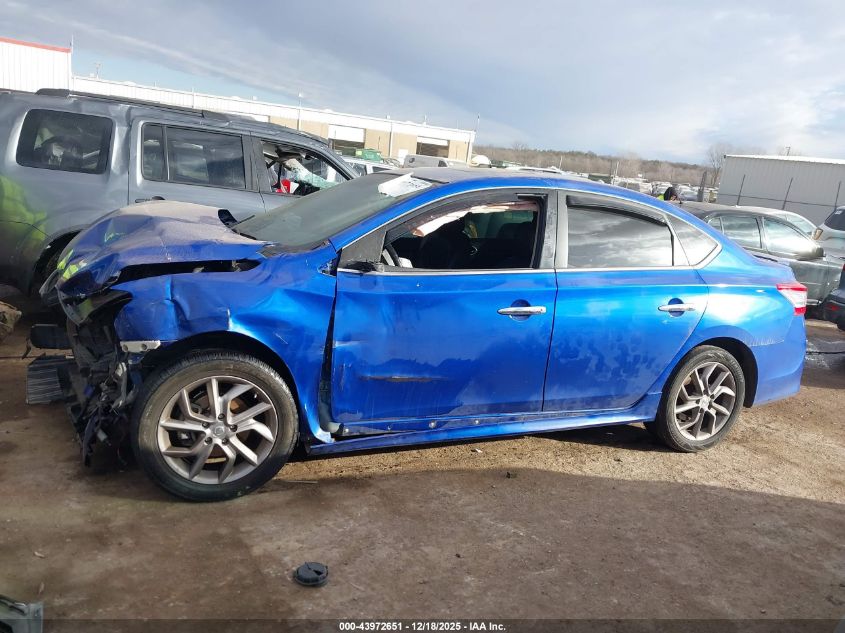 2015 Nissan Sentra Sr VIN: 3N1AB7AP2FY296370 Lot: 43972651