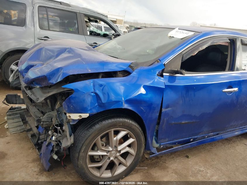 2015 Nissan Sentra Sr VIN: 3N1AB7AP2FY296370 Lot: 43972651