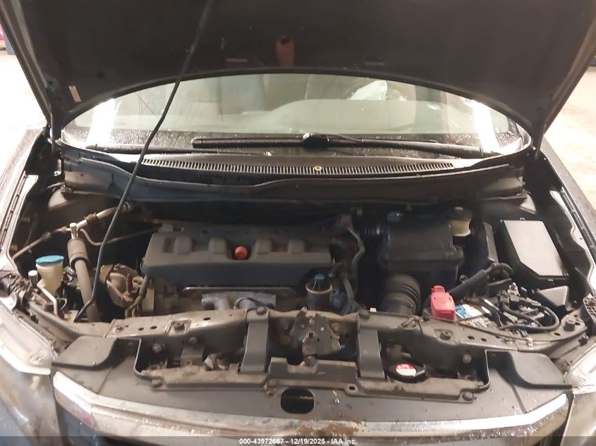 2012 Honda Civic Lx VIN: 2HGFB2F53CH605599 Lot: 43972667