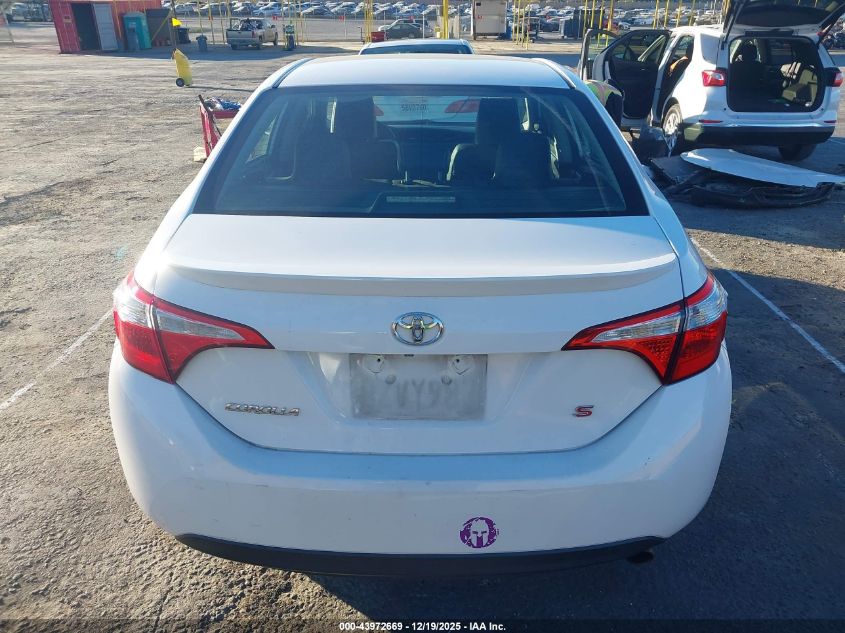 2014 Toyota Corolla S Plus VIN: 5YFBURHE9EP041113 Lot: 43972669