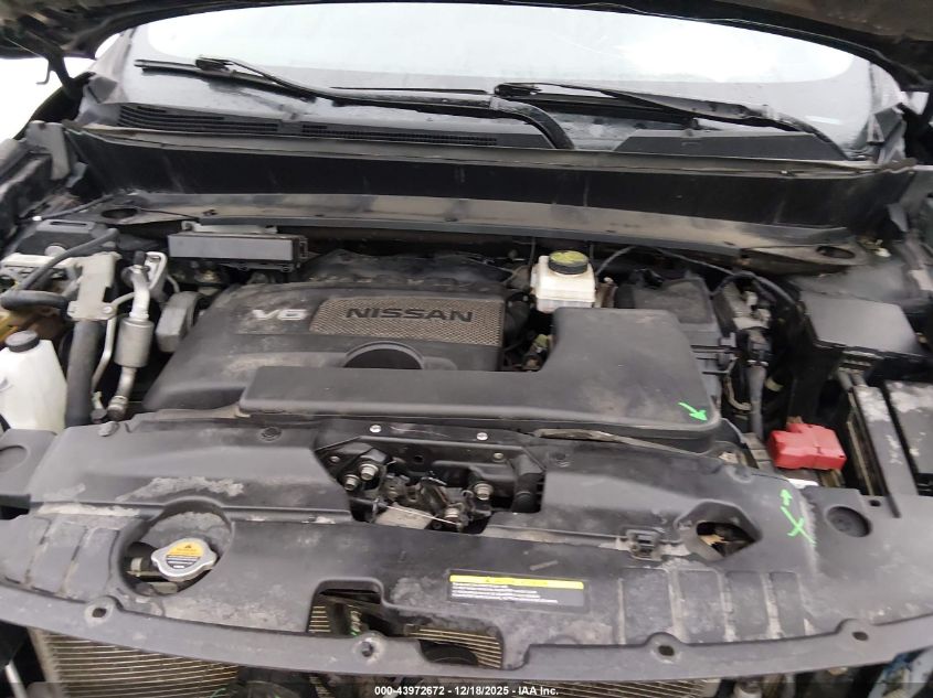 2017 Nissan Pathfinder Sl VIN: 5N1DR2MM2HC644833 Lot: 43972672