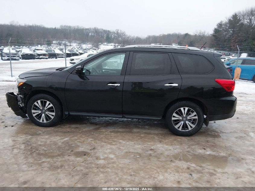 2017 Nissan Pathfinder Sl VIN: 5N1DR2MM2HC644833 Lot: 43972672