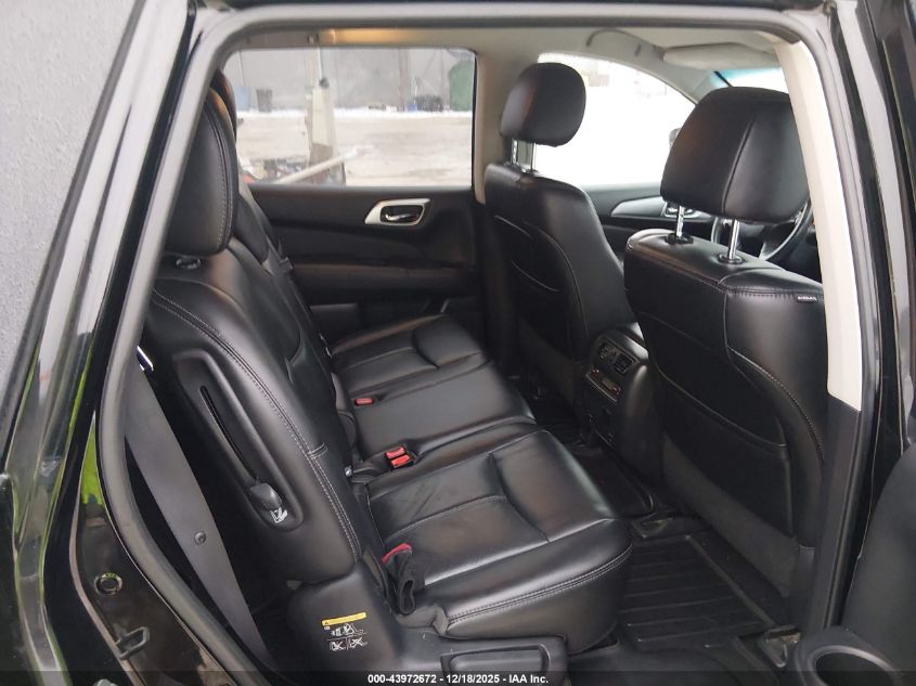 2017 Nissan Pathfinder Sl VIN: 5N1DR2MM2HC644833 Lot: 43972672