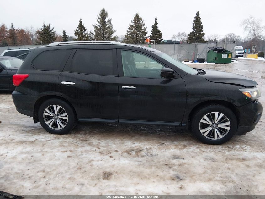 2017 Nissan Pathfinder Sl VIN: 5N1DR2MM2HC644833 Lot: 43972672