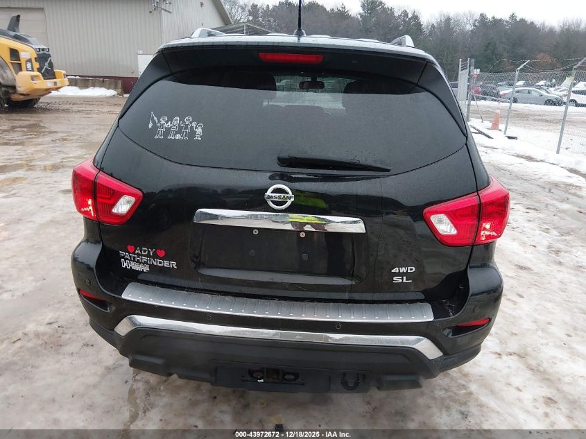 2017 Nissan Pathfinder Sl VIN: 5N1DR2MM2HC644833 Lot: 43972672