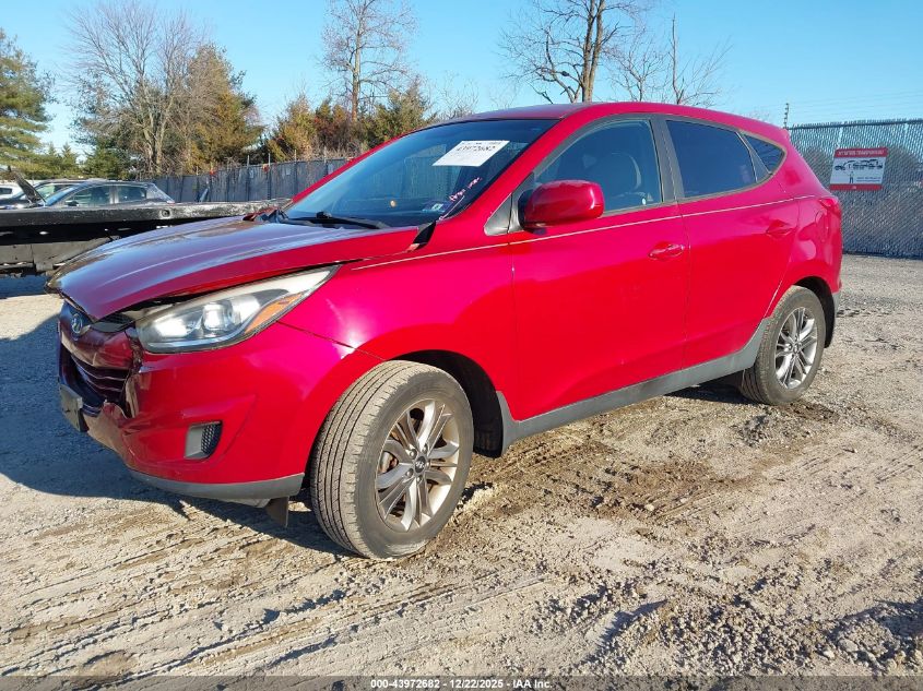 2015 Hyundai Tucson Gls VIN: KM8JTCAF3FU087745 Lot: 43972682