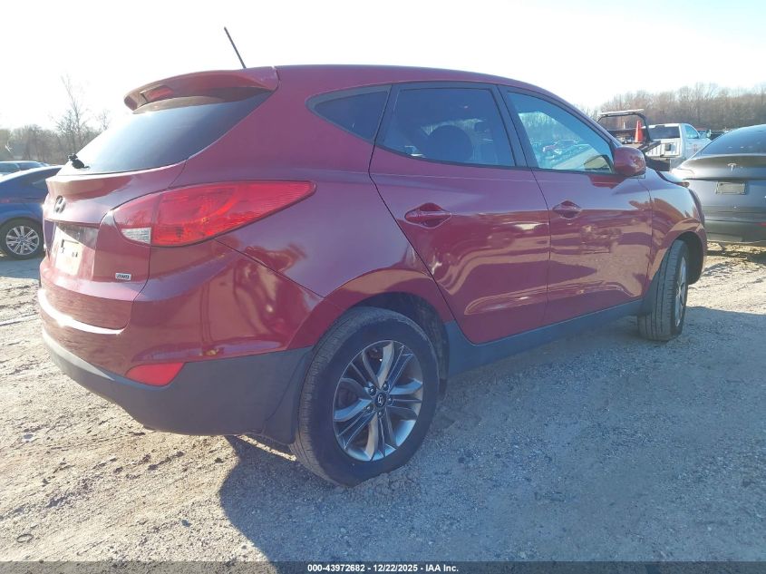 2015 Hyundai Tucson Gls VIN: KM8JTCAF3FU087745 Lot: 43972682