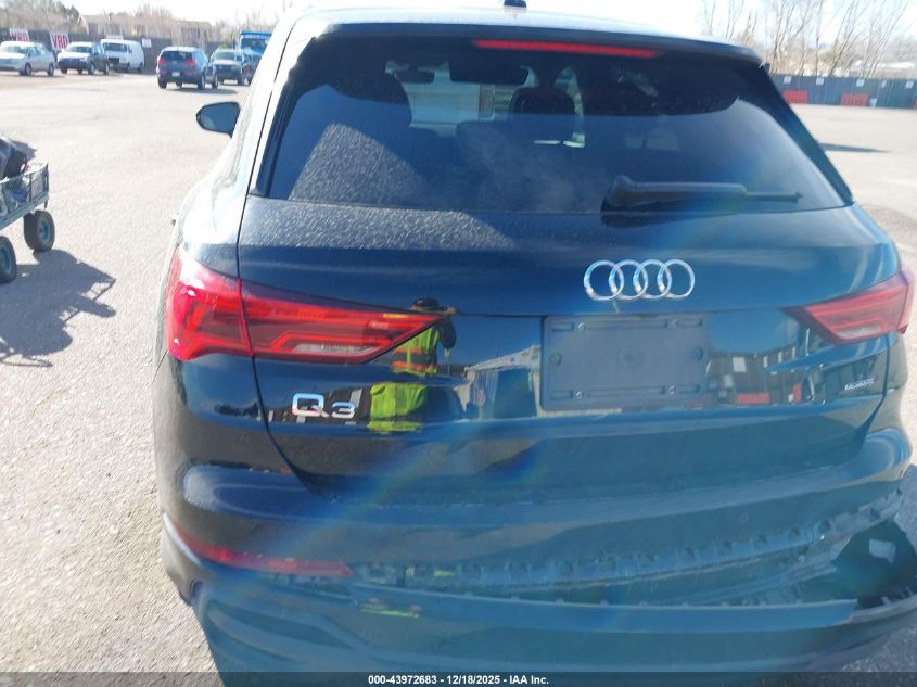 2025 Audi Q3 Premium 45 Tfsi S Line Quattro Tiptronic VIN: WA1DECF36S1013963 Lot: 43972683