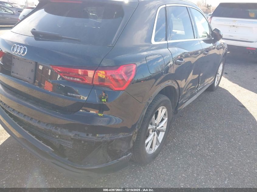 2025 Audi Q3 Premium 45 Tfsi S Line Quattro Tiptronic VIN: WA1DECF36S1013963 Lot: 43972683