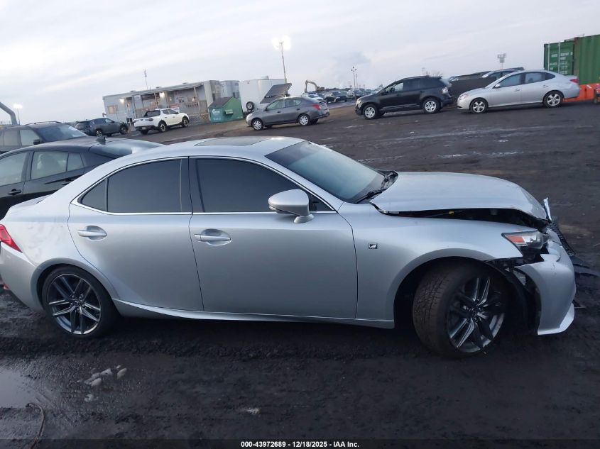 2014 Lexus Is 350 VIN: JTHCE1D28E5001020 Lot: 43972689
