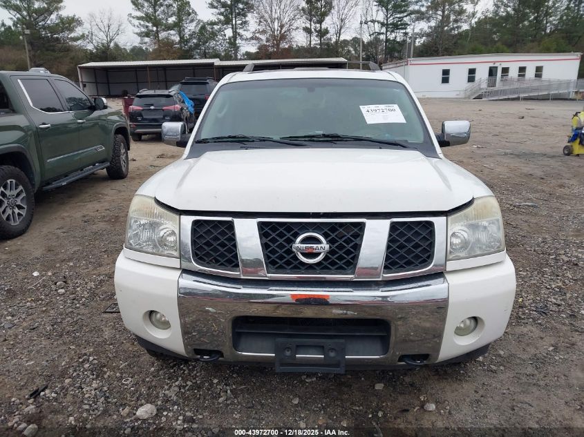 2005 Nissan Armada Le VIN: 5N1AA08B75N730212 Lot: 43972700