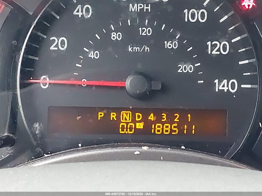 2005 Nissan Armada Le VIN: 5N1AA08B75N730212 Lot: 43972700