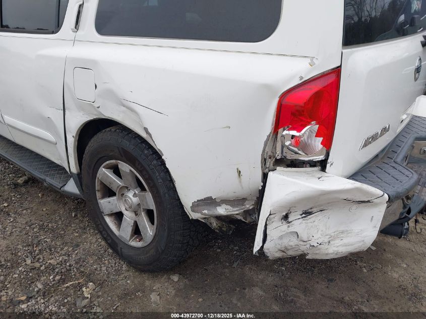 2005 Nissan Armada Le VIN: 5N1AA08B75N730212 Lot: 43972700