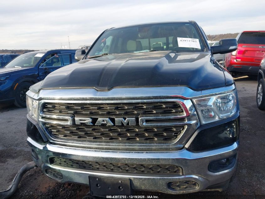 2022 Ram 1500 Big Horn 4X4 6'4 Box VIN: 1C6RRFBG0NN367475 Lot: 43972703