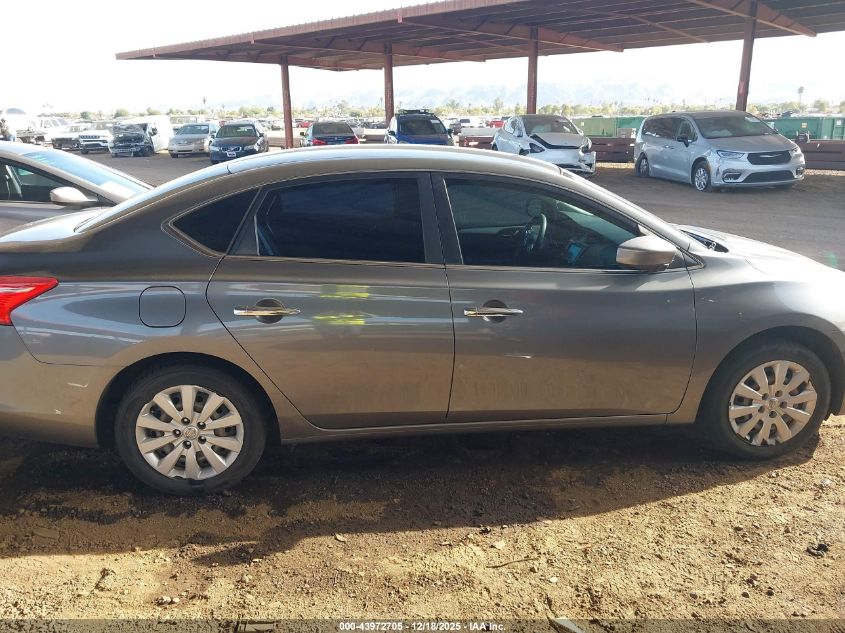 2019 Nissan Sentra S VIN: 3N1AB7AP6KY268680 Lot: 43972705