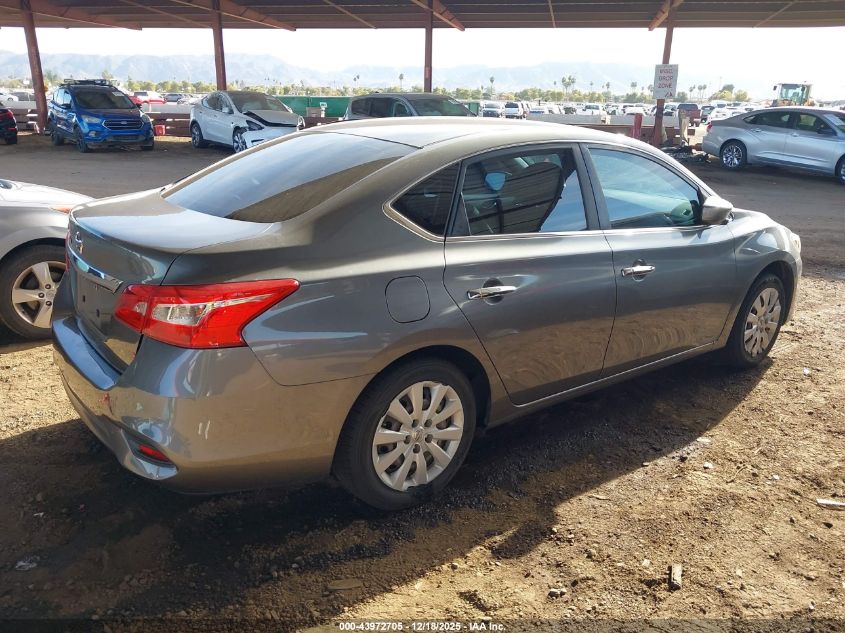 2019 Nissan Sentra S VIN: 3N1AB7AP6KY268680 Lot: 43972705