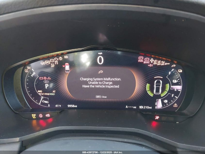 2025 Mazda Cx-70 Phev Premium Package VIN: JM3KJDHA8S1128601 Lot: 43972706