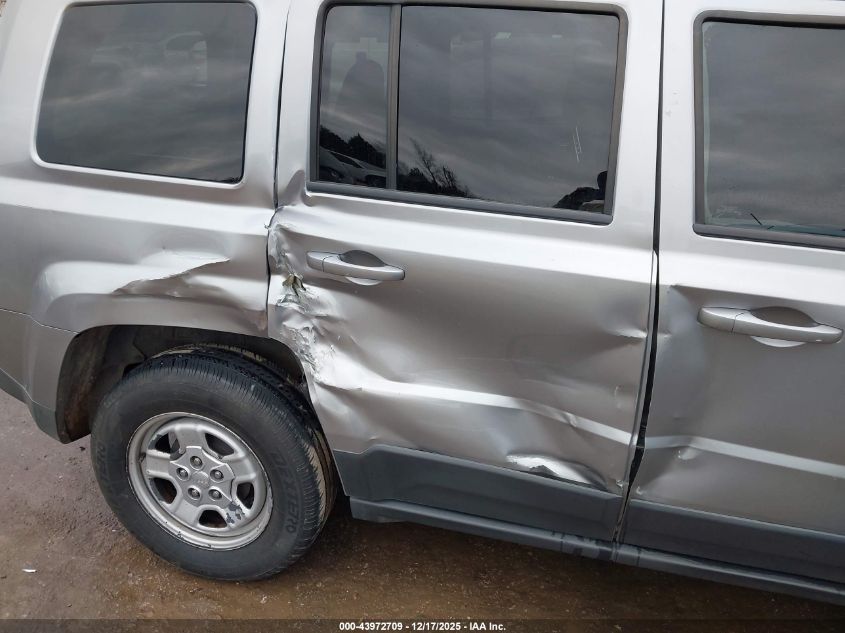 2016 Jeep Patriot Sport VIN: 1C4NJPBA3GD735737 Lot: 43972709