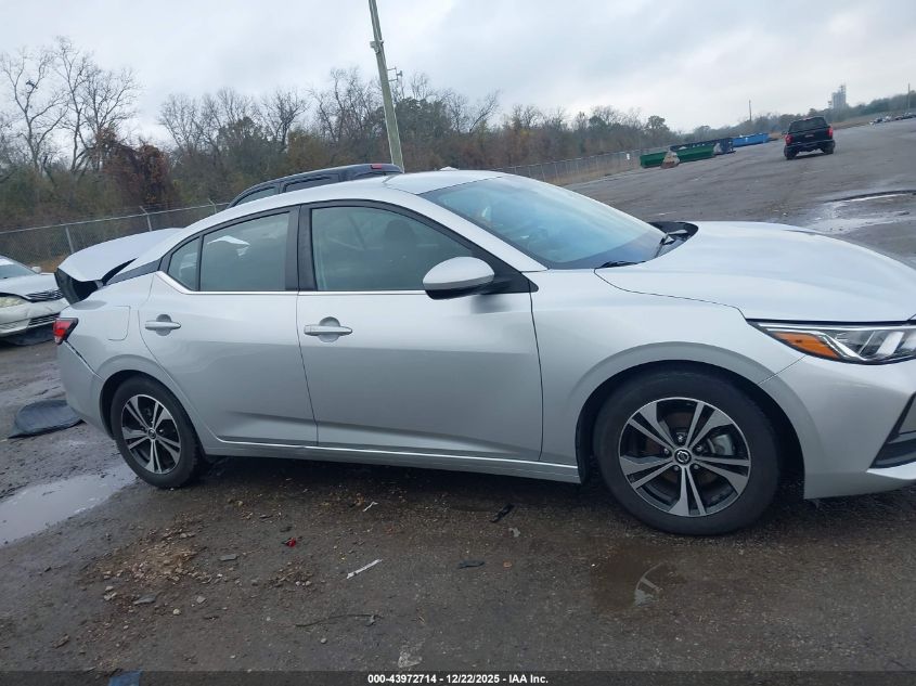 2022 Nissan Sentra Sv Xtronic Cvt VIN: 3N1AB8CV1NY290303 Lot: 43972714
