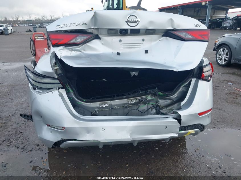 2022 Nissan Sentra Sv Xtronic Cvt VIN: 3N1AB8CV1NY290303 Lot: 43972714