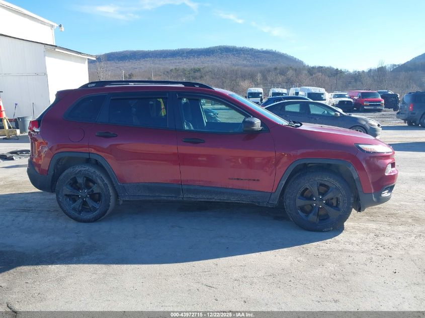 2016 Jeep Cherokee Sport VIN: 1C4PJMAS3GW356825 Lot: 43972715