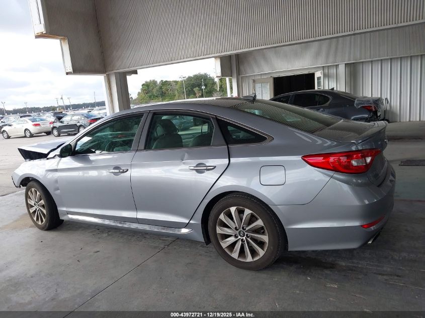 2017 Hyundai Sonata Sport VIN: 5NPE34AF8HH510411 Lot: 43972721