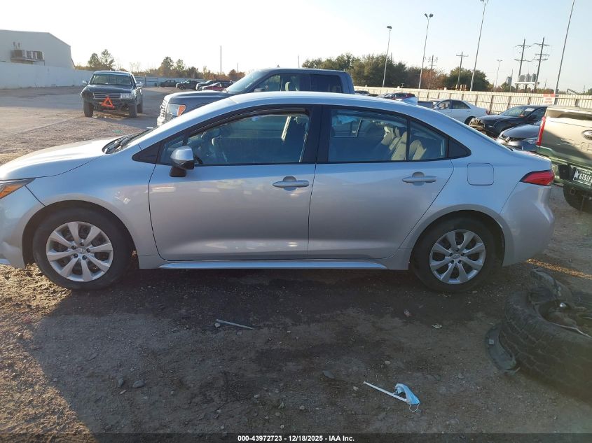 2025 Toyota Corolla Le VIN: 5YFB4MDEXSP261865 Lot: 43972723