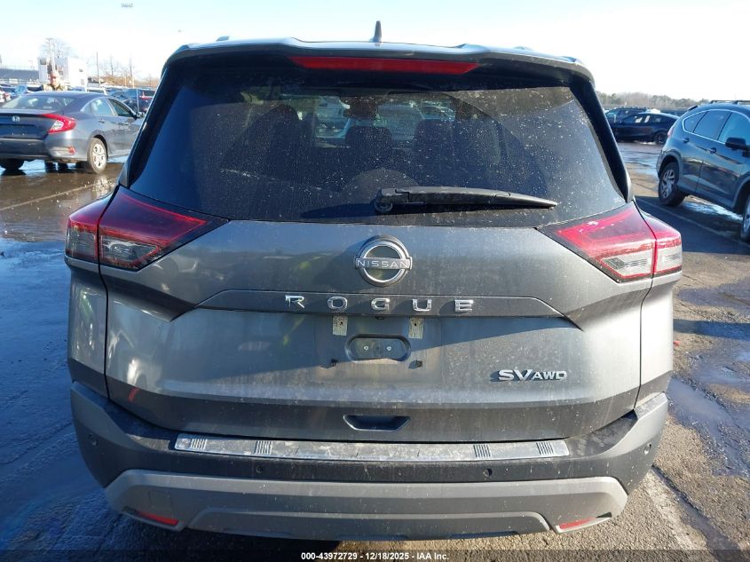 2023 Nissan Rogue Sv Intelligent Awd VIN: 5N1BT3BB5PC882268 Lot: 43972729