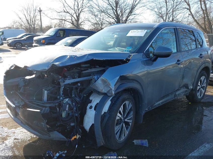 2023 Nissan Rogue Sv Intelligent Awd VIN: 5N1BT3BB5PC882268 Lot: 43972729