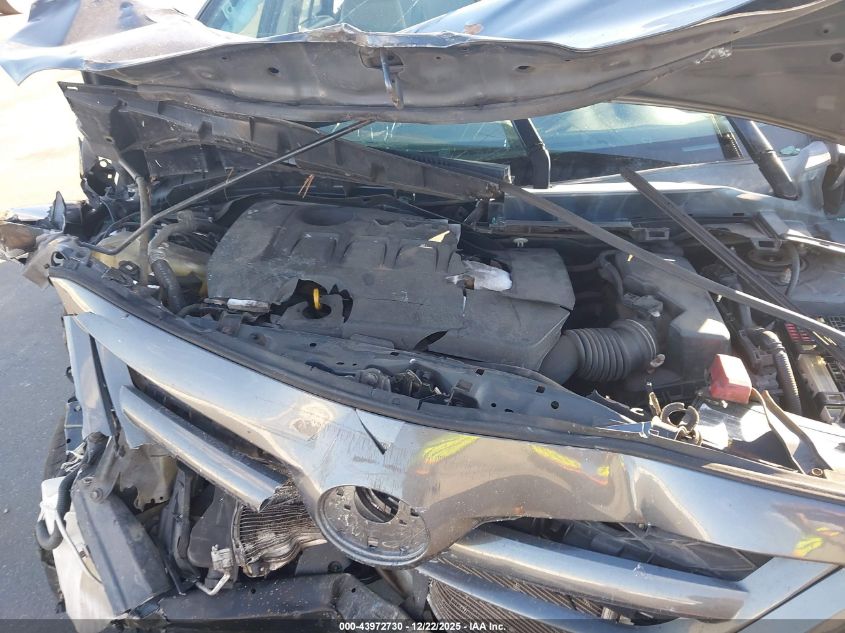 2011 Toyota Corolla Le VIN: 2T1BU4EE2BC670344 Lot: 43972730