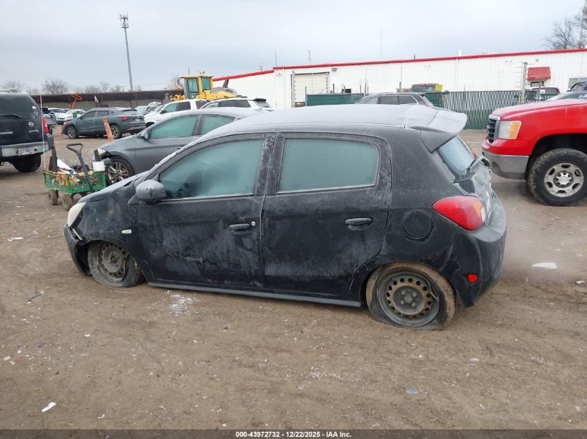 2014 Mitsubishi Mirage De VIN: ML32A3HJ6EH011780 Lot: 43972732