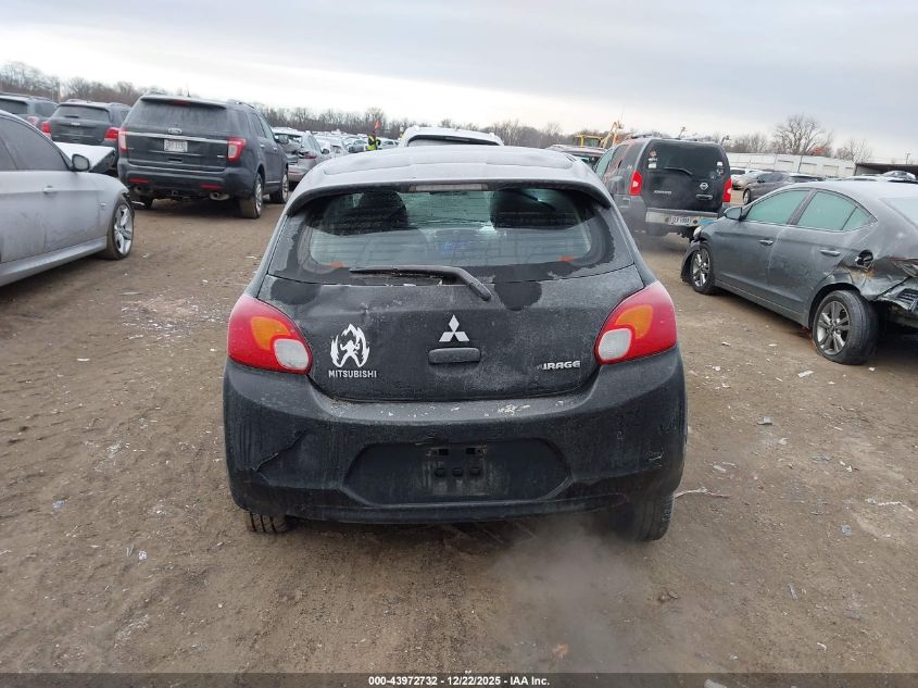 2014 Mitsubishi Mirage De VIN: ML32A3HJ6EH011780 Lot: 43972732