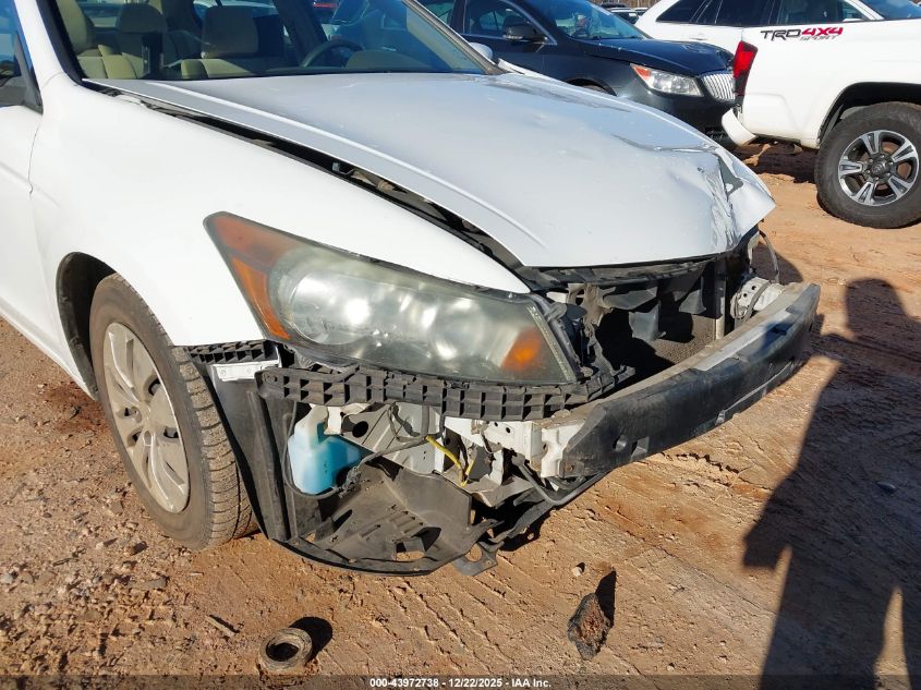 2008 Honda Accord 2.4 Lx VIN: 1HGCP26368A022002 Lot: 43972738