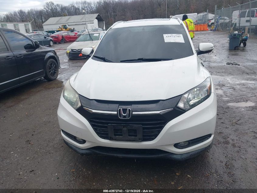 2016 Honda Hr-V Ex-L VIN: 3CZRU6H75GM757364 Lot: 43972743