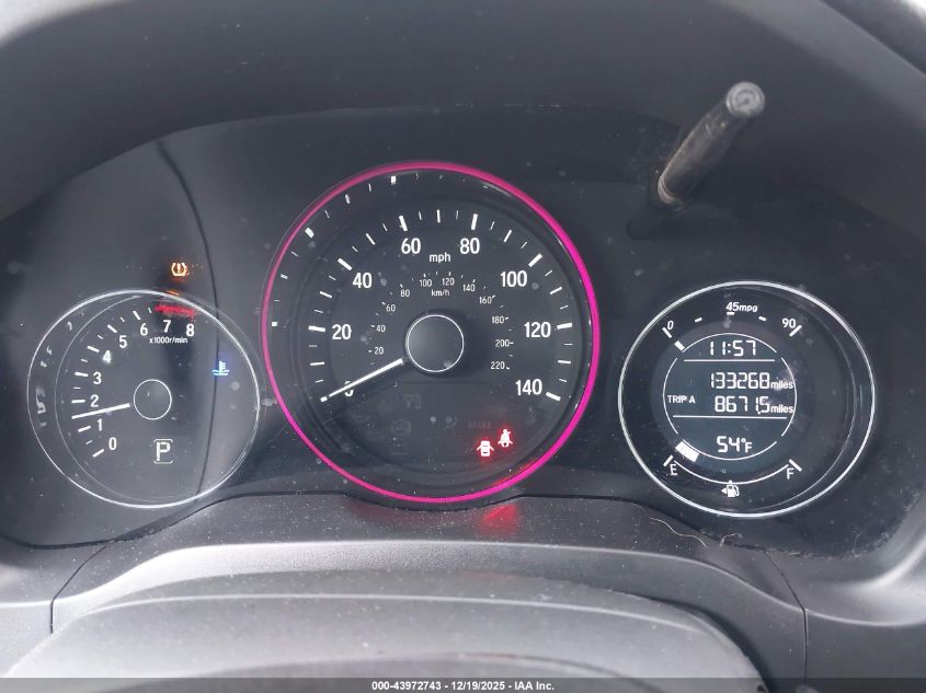 2016 Honda Hr-V Ex-L VIN: 3CZRU6H75GM757364 Lot: 43972743