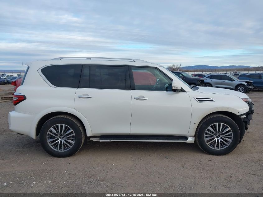 2024 Nissan Armada Sl 4Wd VIN: JN8AY2BB5R9852395 Lot: 43972744