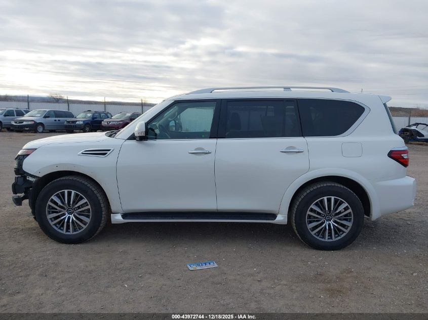 2024 Nissan Armada Sl 4Wd VIN: JN8AY2BB5R9852395 Lot: 43972744