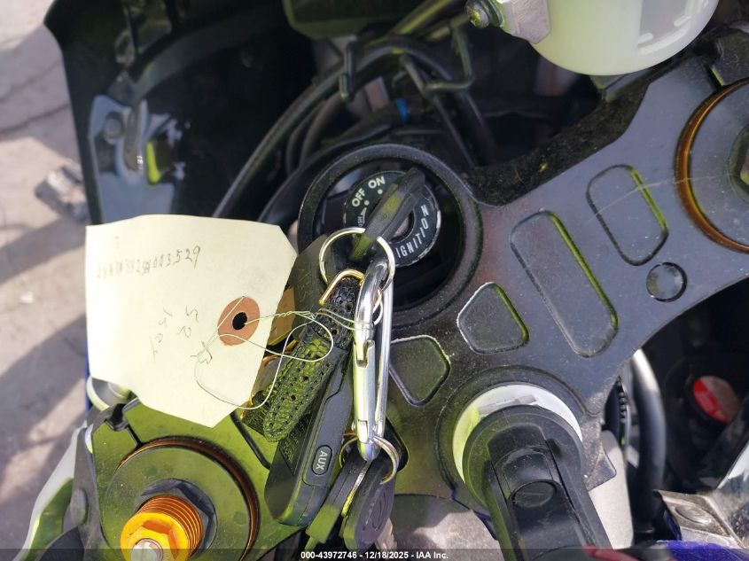 2025 Yamaha Yzfr7 VIN: JYARM38Y2SA003529 Lot: 43972746