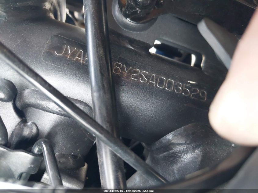 2025 Yamaha Yzfr7 VIN: JYARM38Y2SA003529 Lot: 43972746