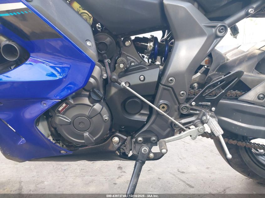 2025 Yamaha Yzfr7 VIN: JYARM38Y2SA003529 Lot: 43972746