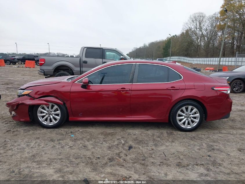 2019 Toyota Camry Le VIN: 4T1B11HKXKU690770 Lot: 43972751