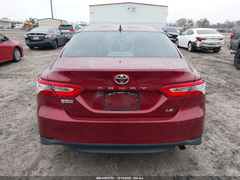 2019 Toyota Camry Le VIN: 4T1B11HKXKU690770 Lot: 43972751