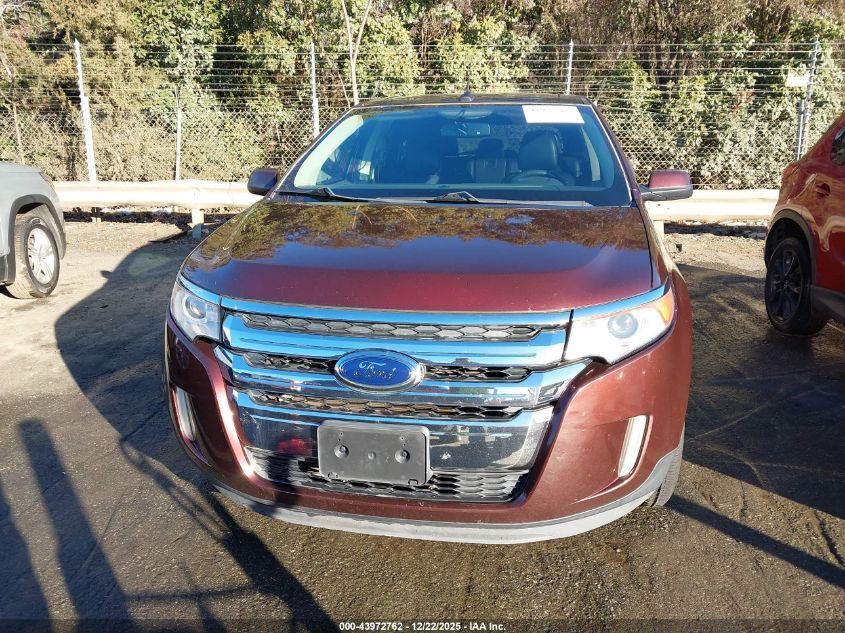 2012 Ford Edge Sel VIN: 2FMDK4JCXCBA86282 Lot: 43972762