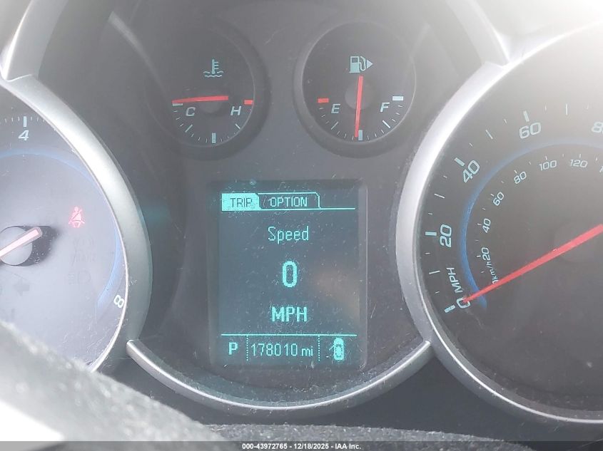 2013 Chevrolet Cruze VIN: 1G1PC5FB5D7299394 Lot: 43972765